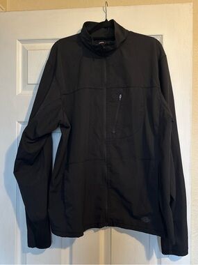 Dickies Black Lightweight Full-Zip Shirt Jacket